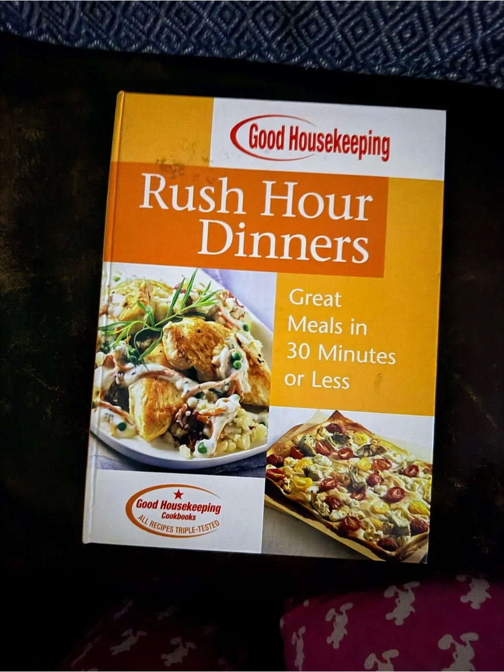Rush Hour Dinners Cookbook - Orange Cover